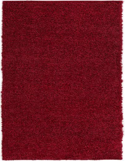 Primary image  2' 7 x 14' Solid Shag Runner Rug