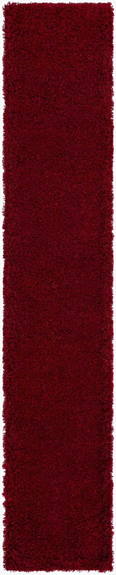  2' 7 x 13' Solid Shag Runner Rug