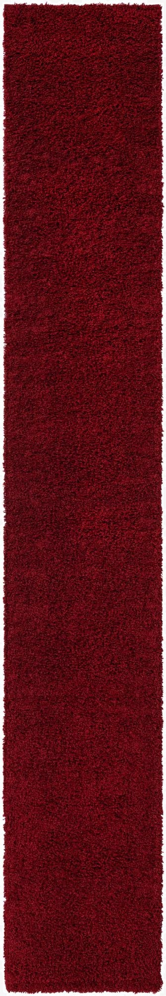  2' 7 x 16' 5 Solid Shag Runner Rug