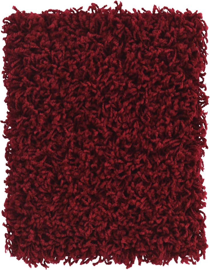 Detail image of 1' x 1' Solid Shag Sample Rug