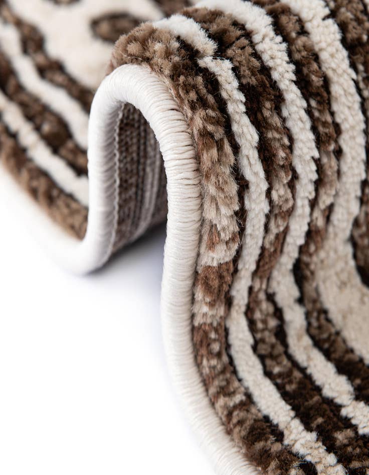 Detail image of  5' 3 x 5' 3 Hermitage Octagon Rug