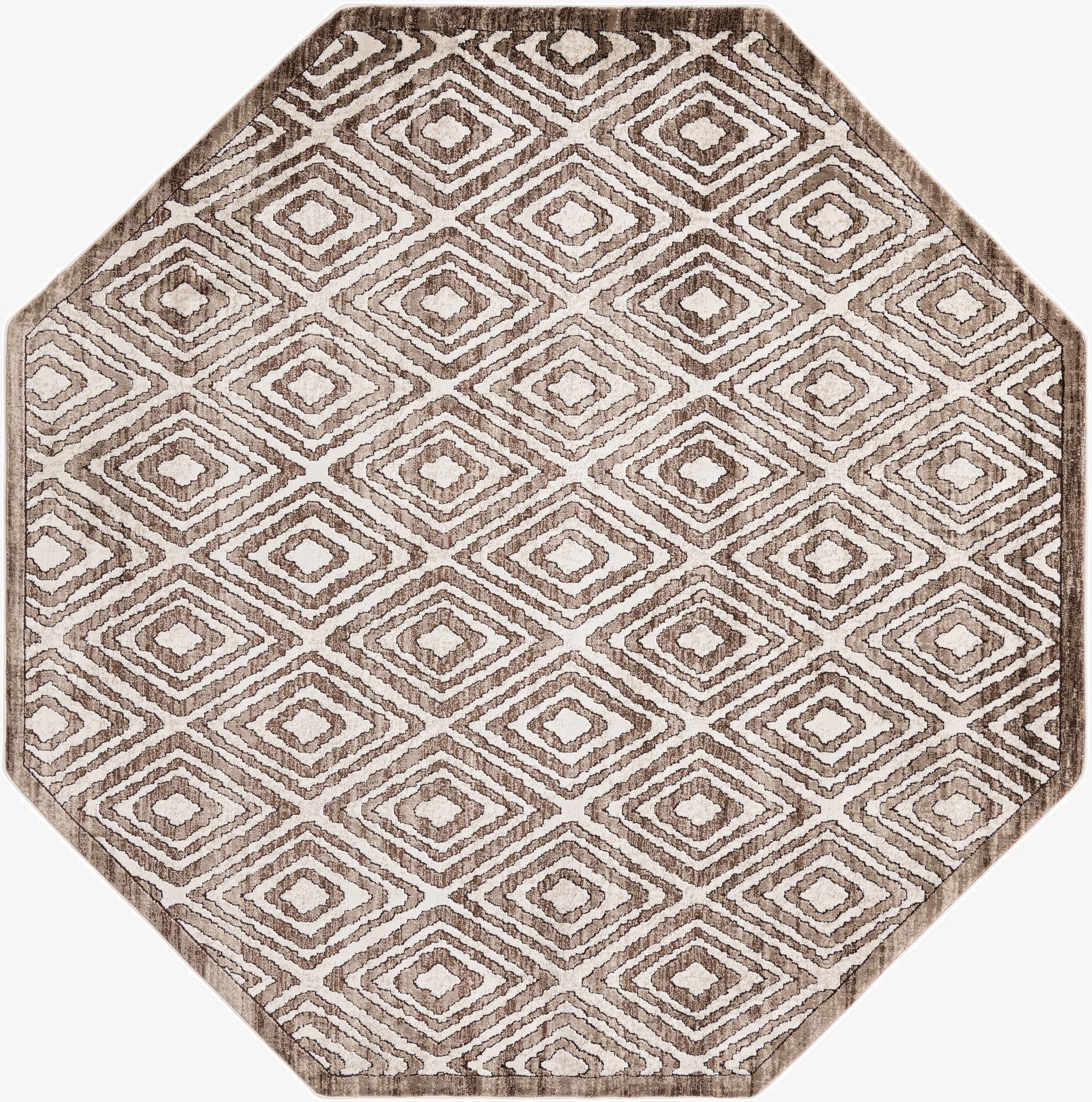  7' 10 x 7' 10 Hermitage Octagon Rug