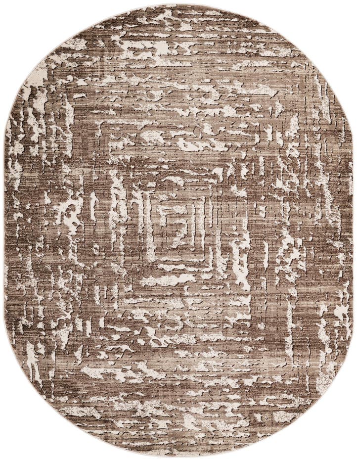  5' 3 x 8' Hermitage Oval Rug