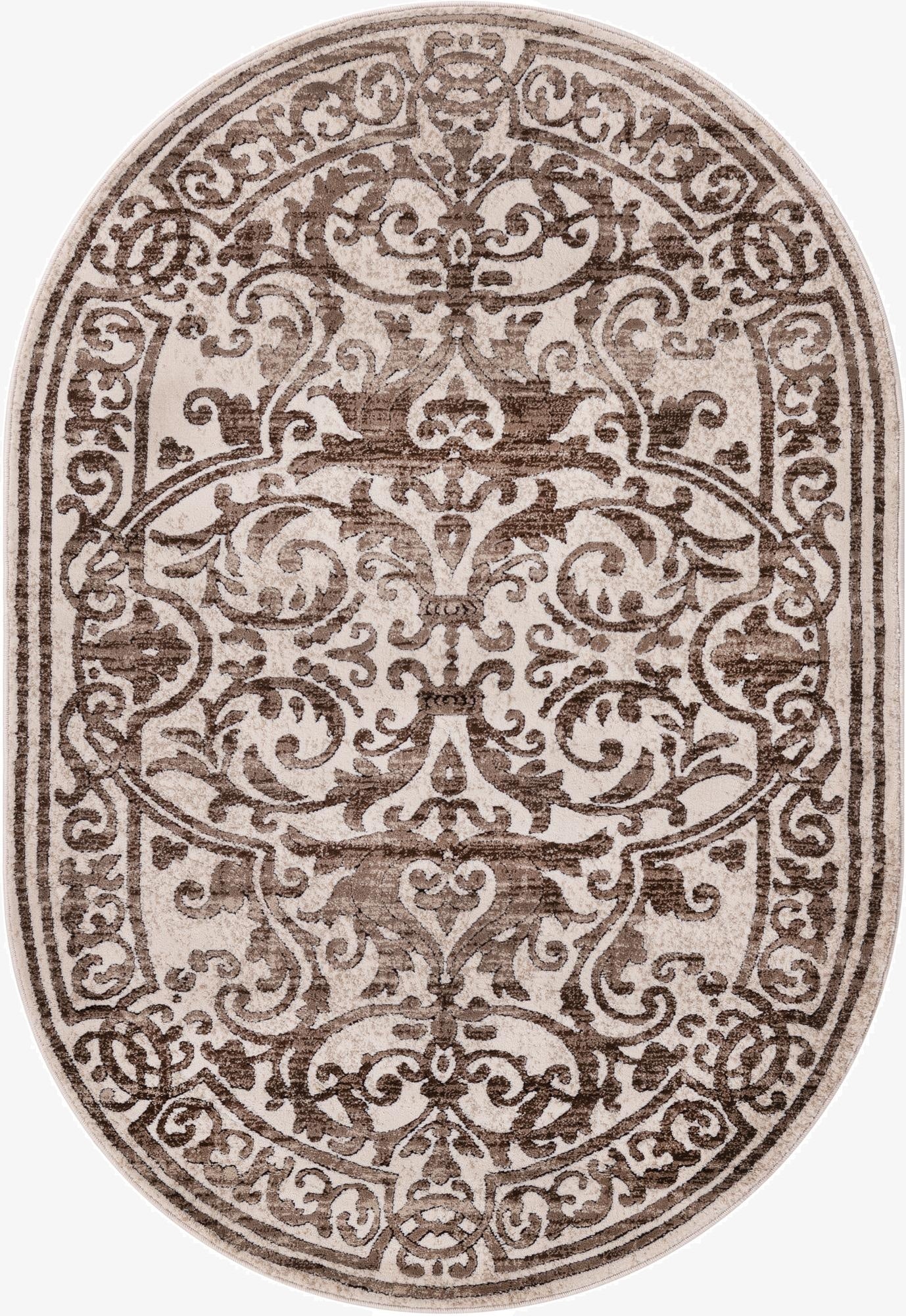  4' x 6' Hermitage Oval Rug
