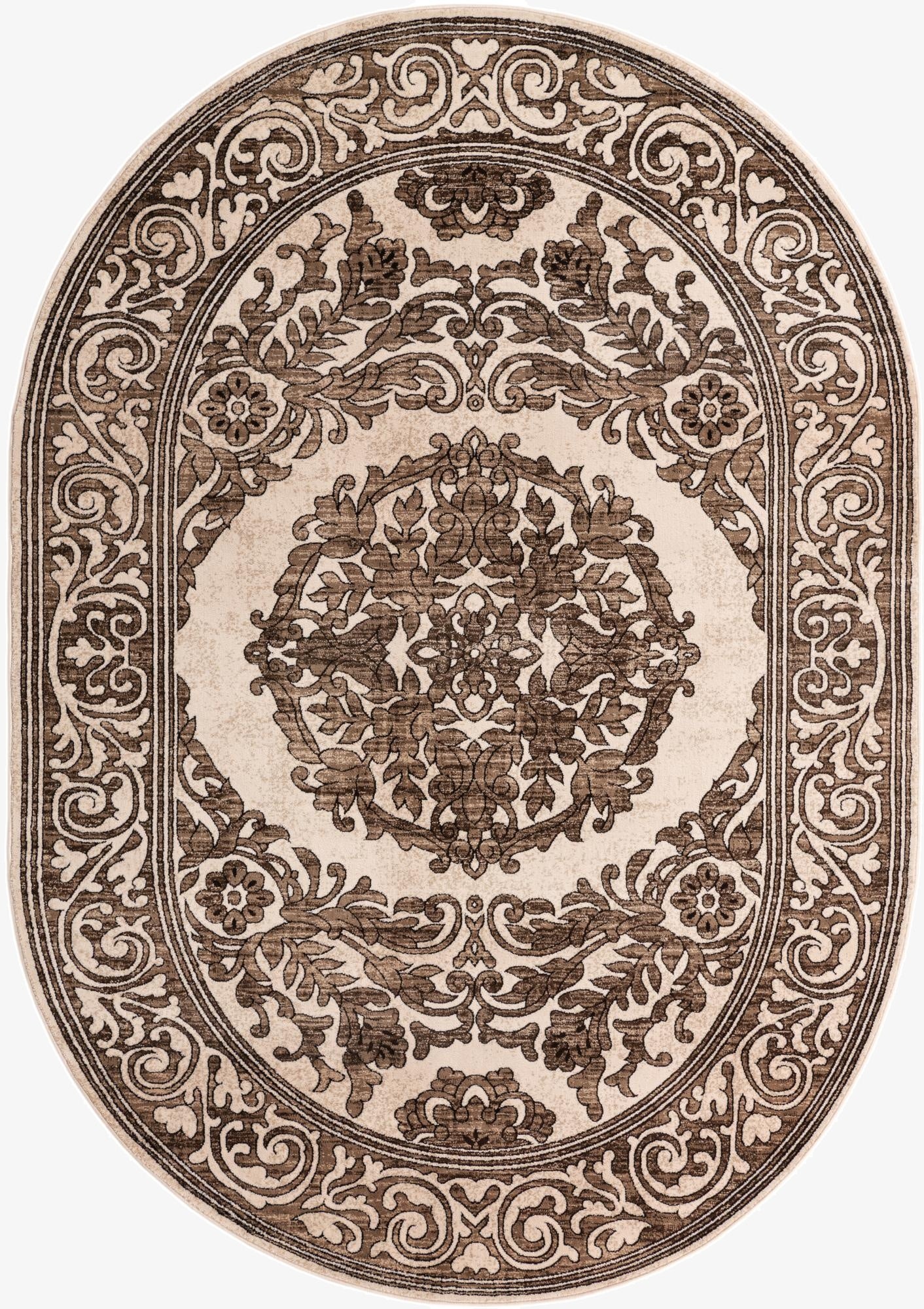  7' x 10' Hermitage Oval Rug