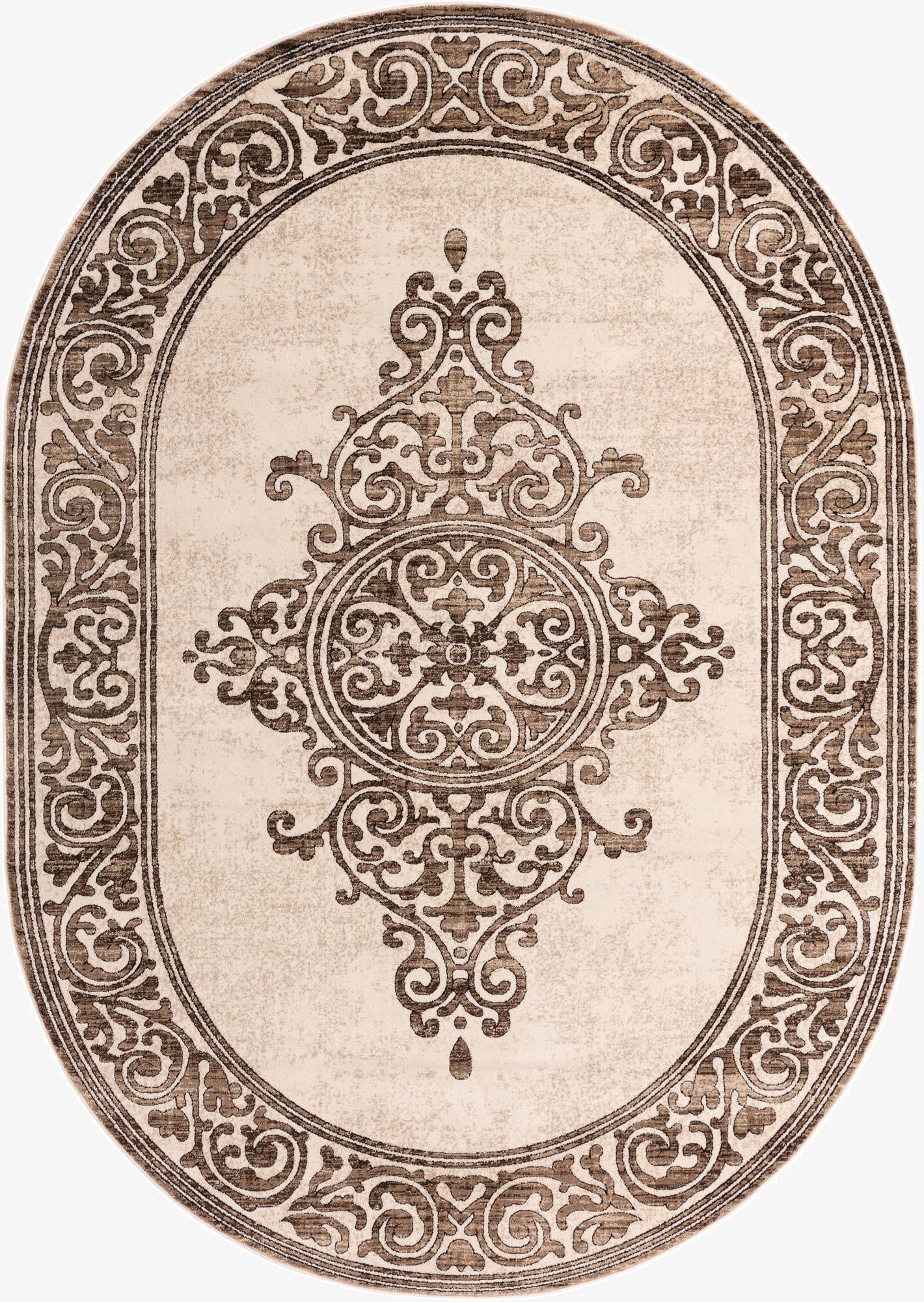  7' x 10' Hermitage Oval Rug
