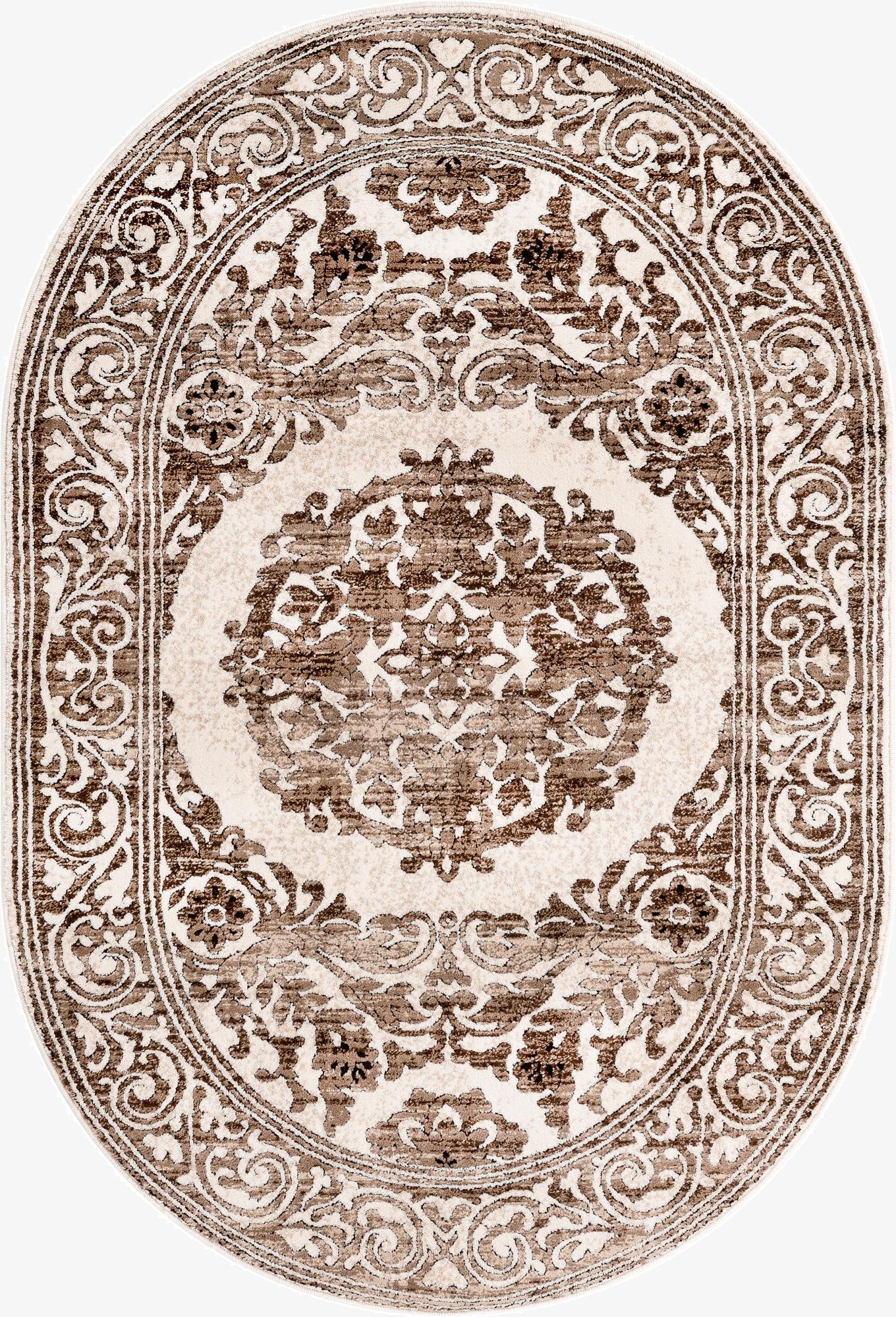  4' x 6' Hermitage Oval Rug