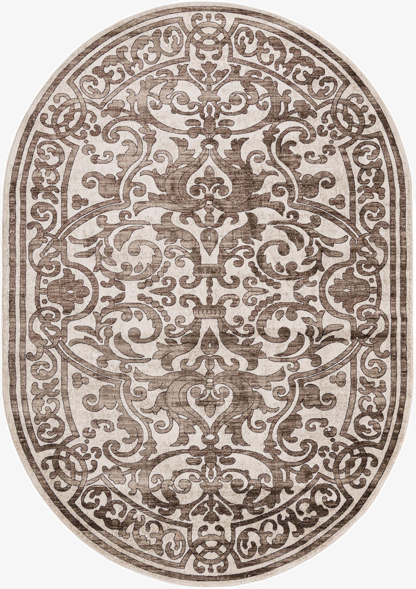  7' x 10' Hermitage Oval Rug