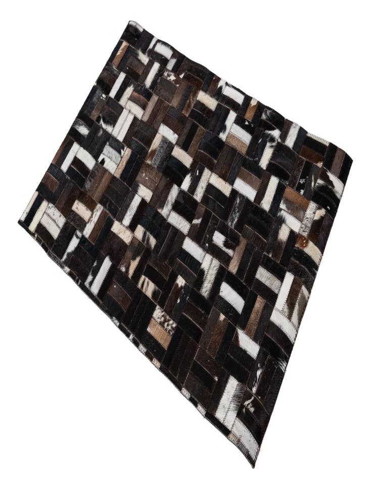 Detail image of  2' x 3' Cowhide Leather Rug