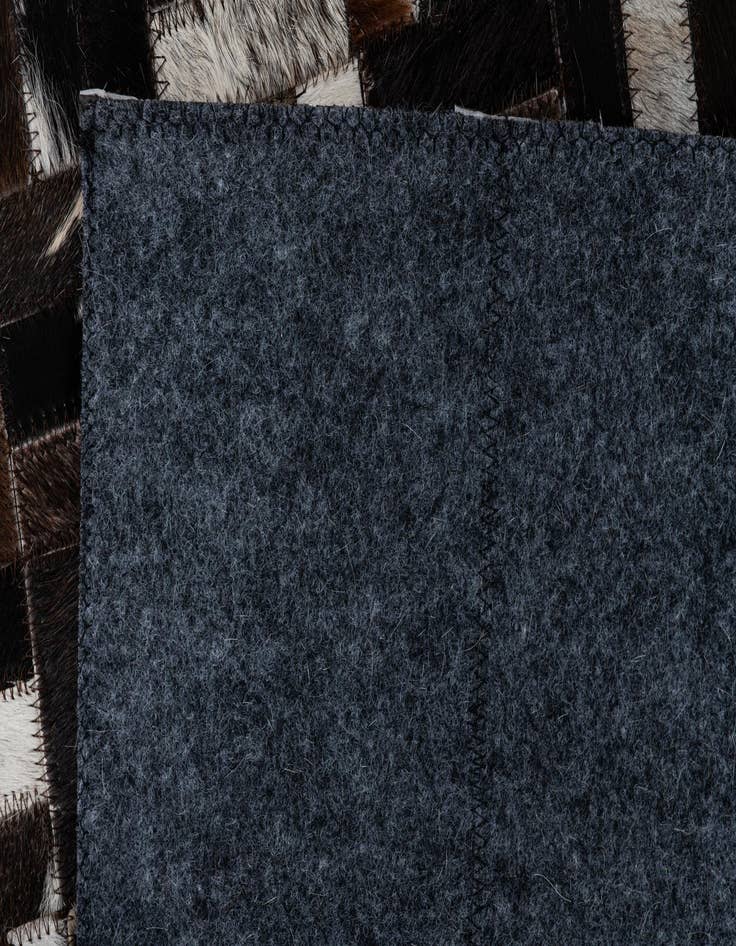 Detail image of  2' x 3' Cowhide Leather Rug