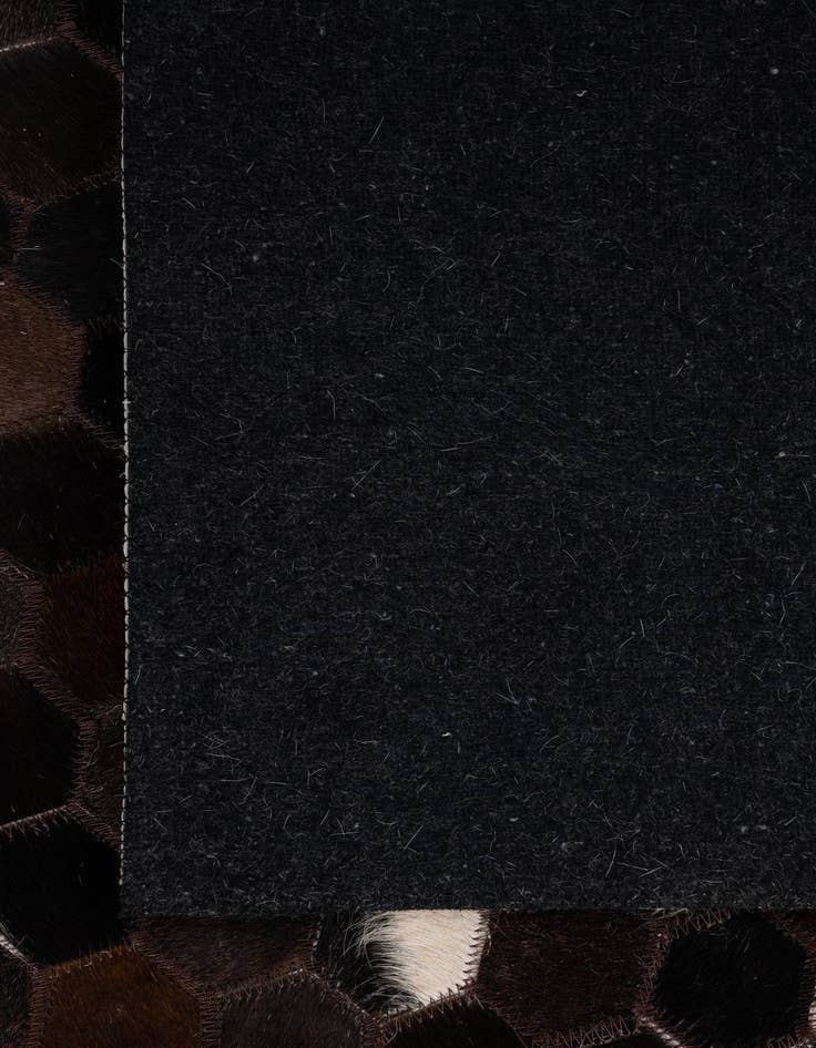 Detail image of  5' x 8' Cowhide Leather Rug