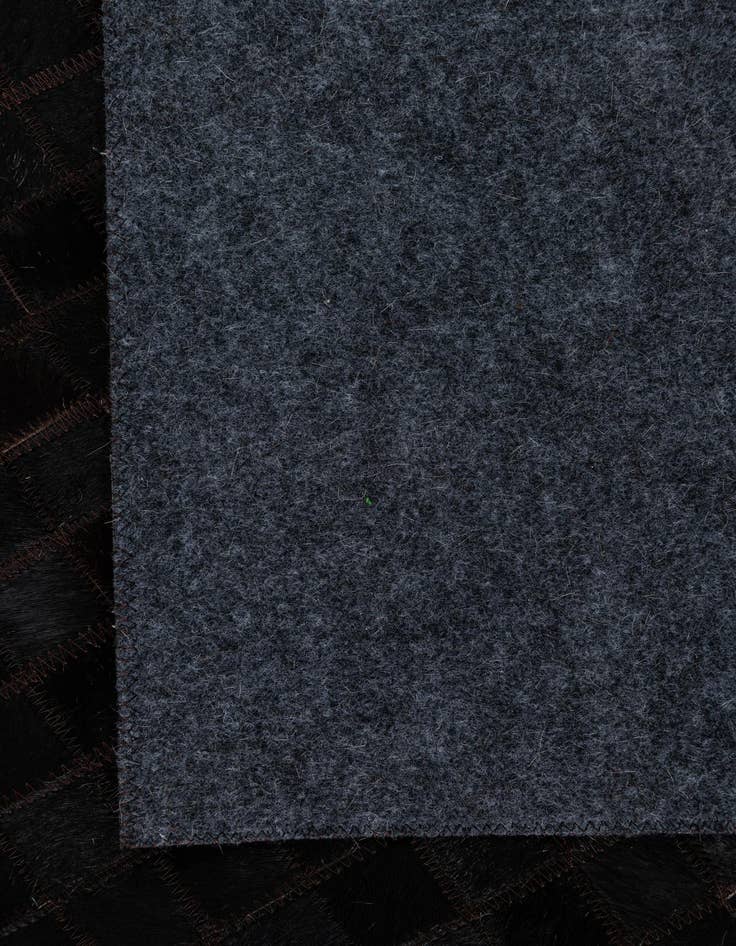 Detail image of  5' x 7' 10 Cowhide Leather Rug