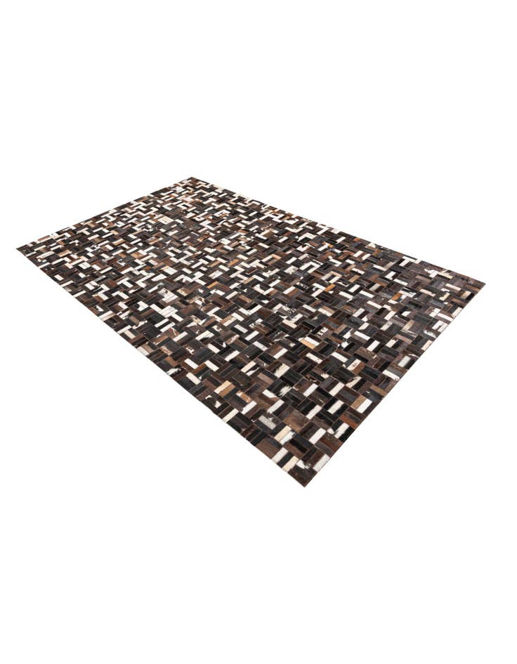 Detail image of  5' x 8' Cowhide Leather Rug