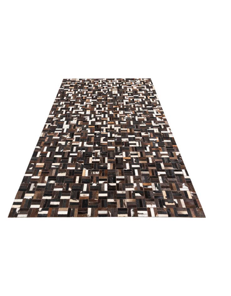 Detail image of  5' x 8' Cowhide Leather Rug