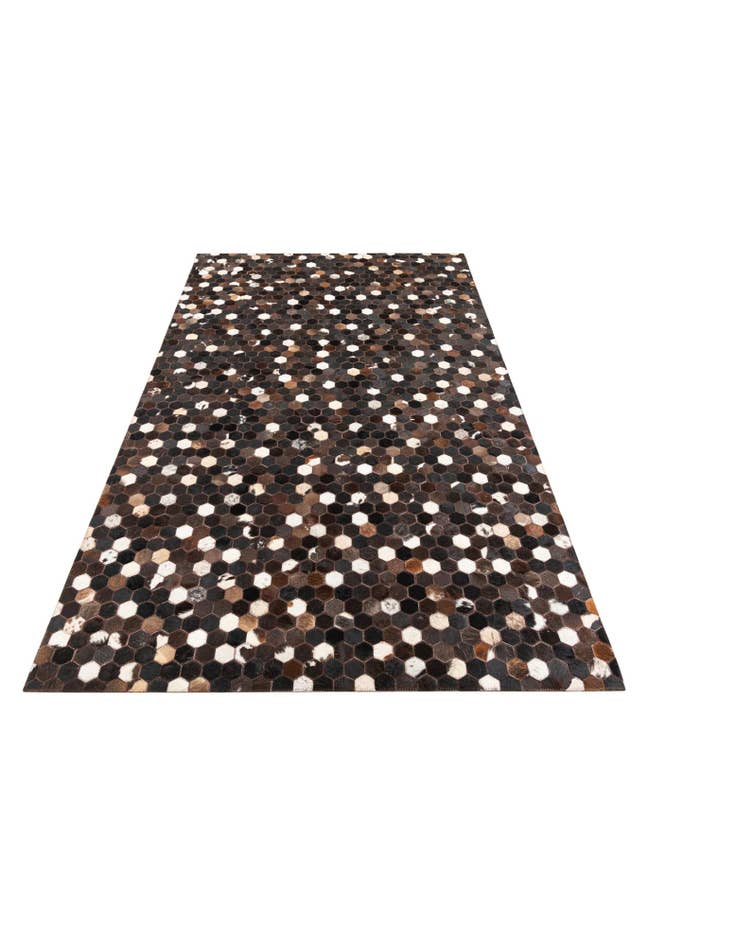 Detail image of  5' x 8' Cowhide Leather Rug