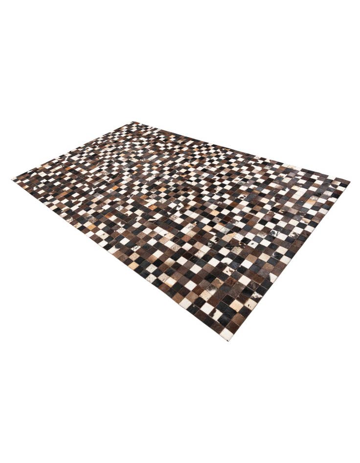 Detail image of  5' x 8' Cowhide Leather Rug