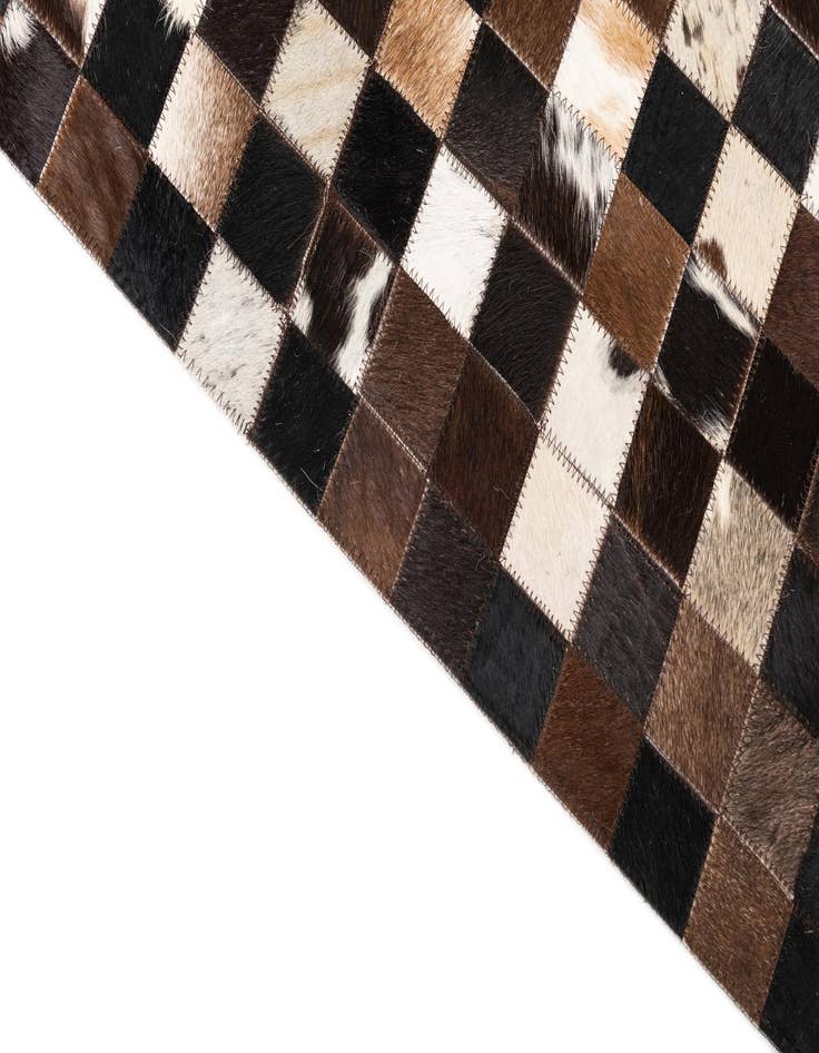 Detail image of  5' x 8' Cowhide Leather Rug