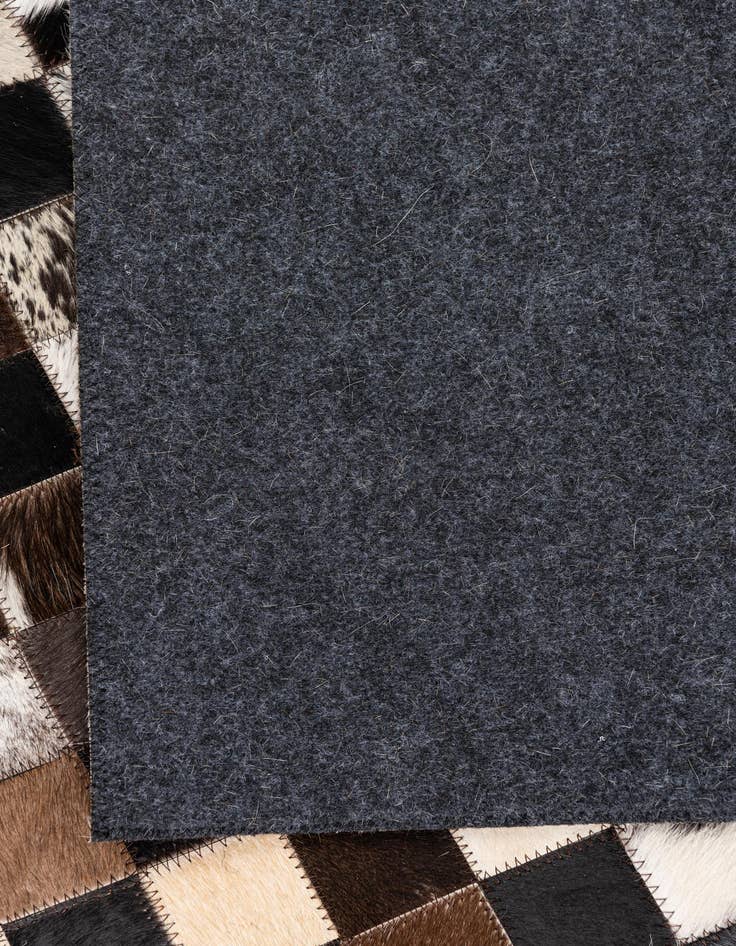 Detail image of  5' x 8' Cowhide Leather Rug