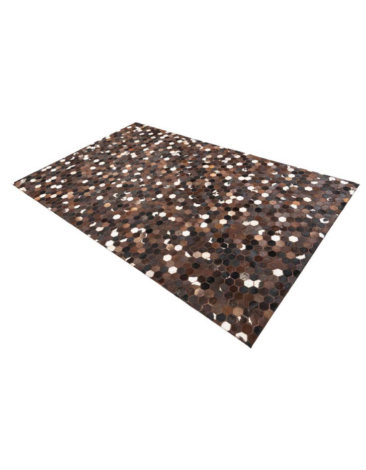 Detail image of  5' x 8' Cowhide Leather Rug
