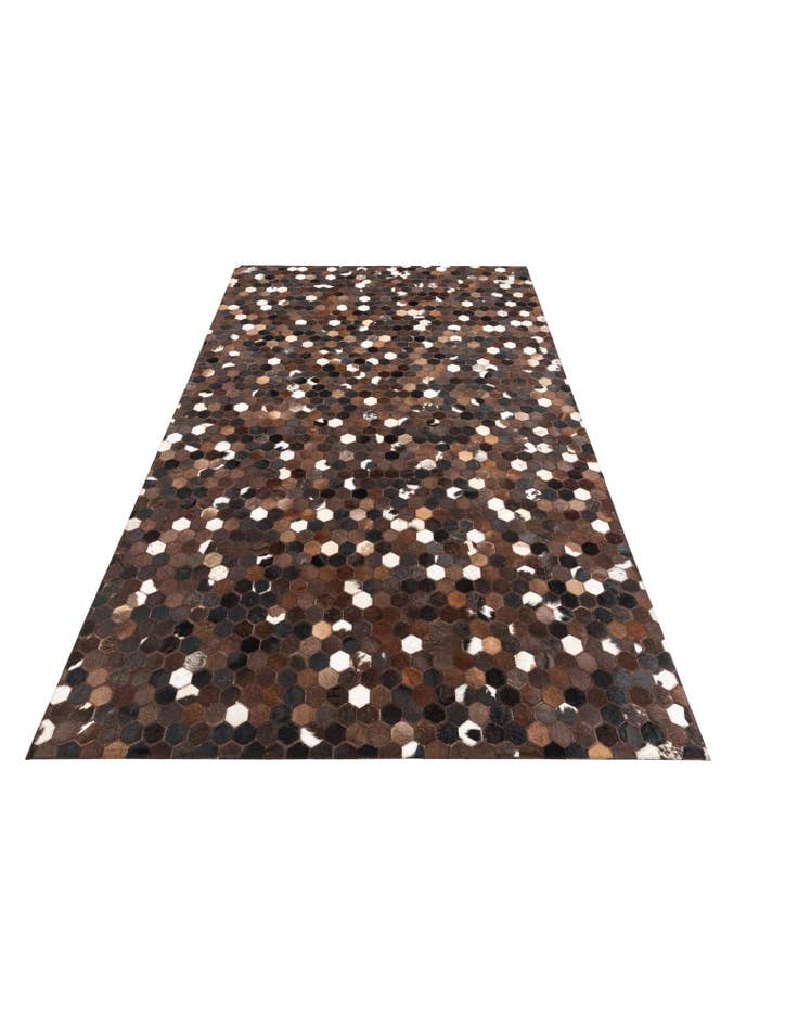 Detail image of  5' x 8' Cowhide Leather Rug