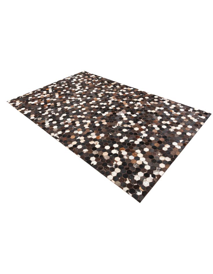 Detail image of  5' x 8' Cowhide Leather Rug