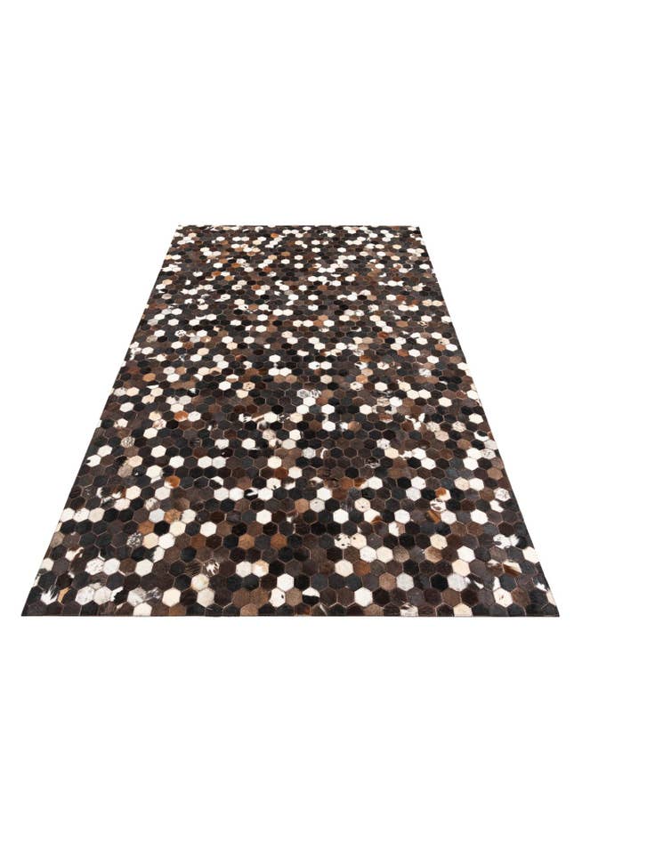Detail image of  5' x 8' Cowhide Leather Rug