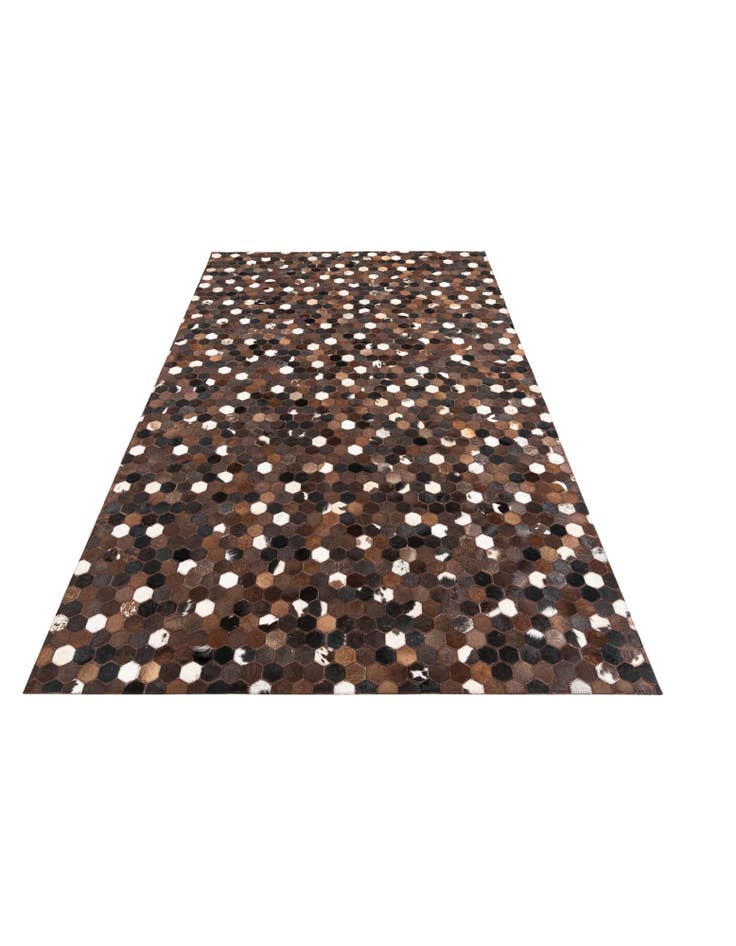 Detail image of  5' x 8' Cowhide Leather Rug