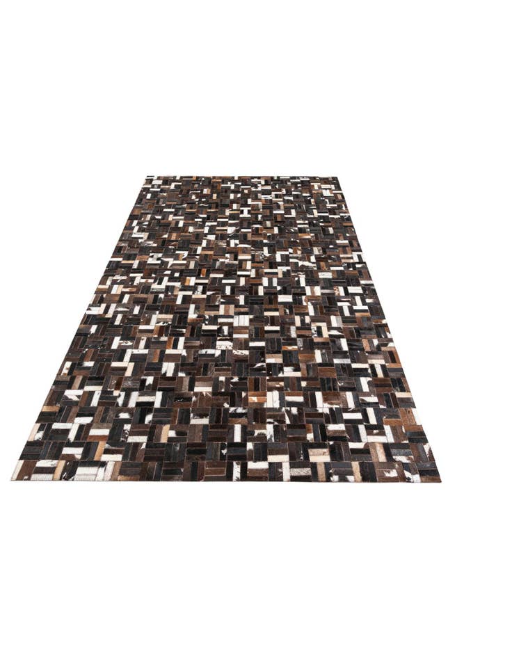 Detail image of  5' x 8' Cowhide Leather Rug