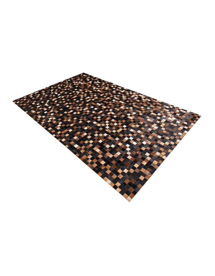 Detail image of  5' x 8' Cowhide Leather Rug