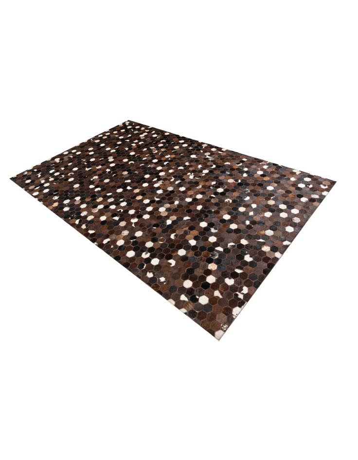 Detail image of  5' x 8' Cowhide Leather Rug