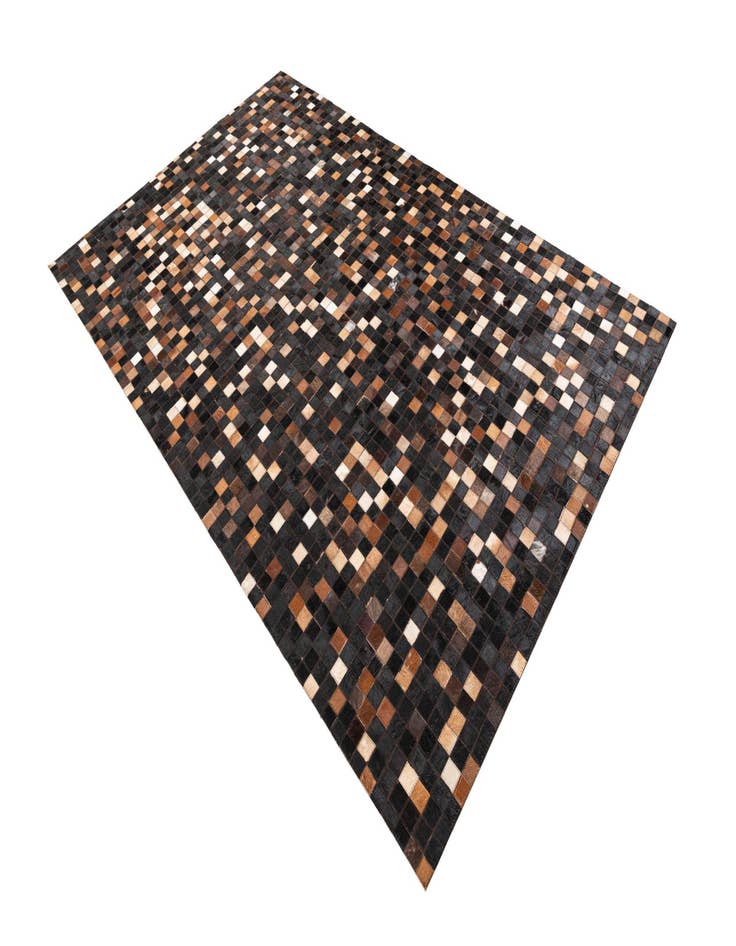 Detail image of  5' x 8' Cowhide Leather Rug
