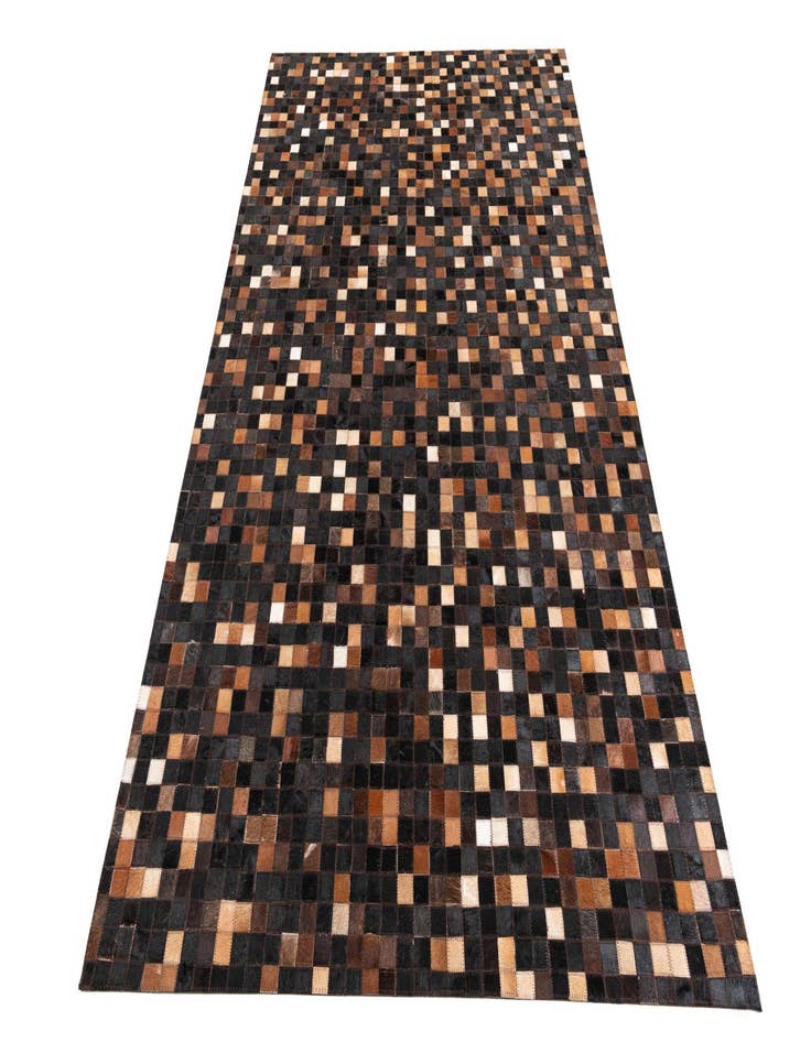 Detail image of  5' x 8' Cowhide Leather Rug