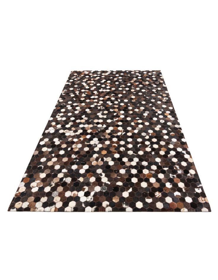 Detail image of  5' x 8' Cowhide Leather Rug