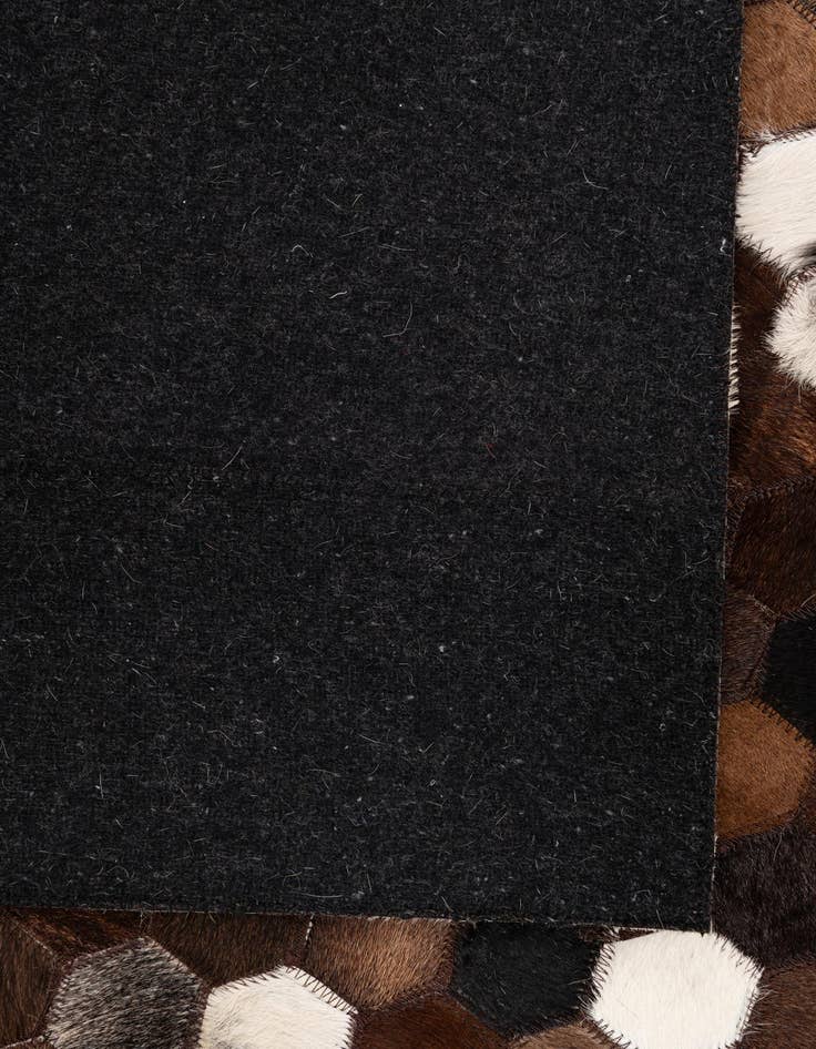 Detail image of  5' x 8' Cowhide Leather Rug