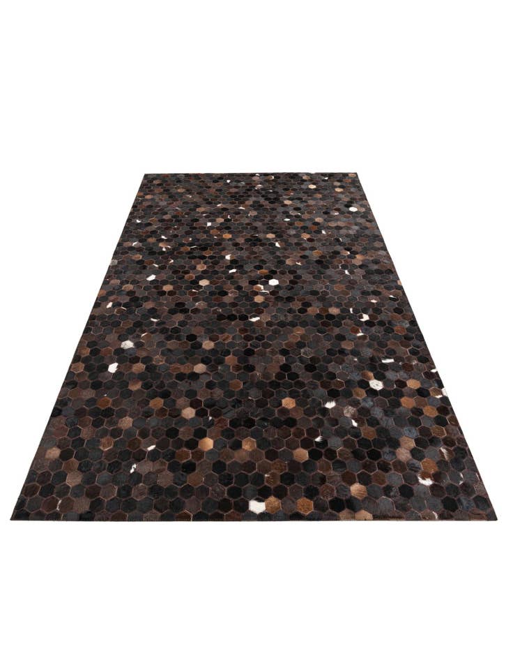 Detail image of  5' x 8' Cowhide Leather Rug