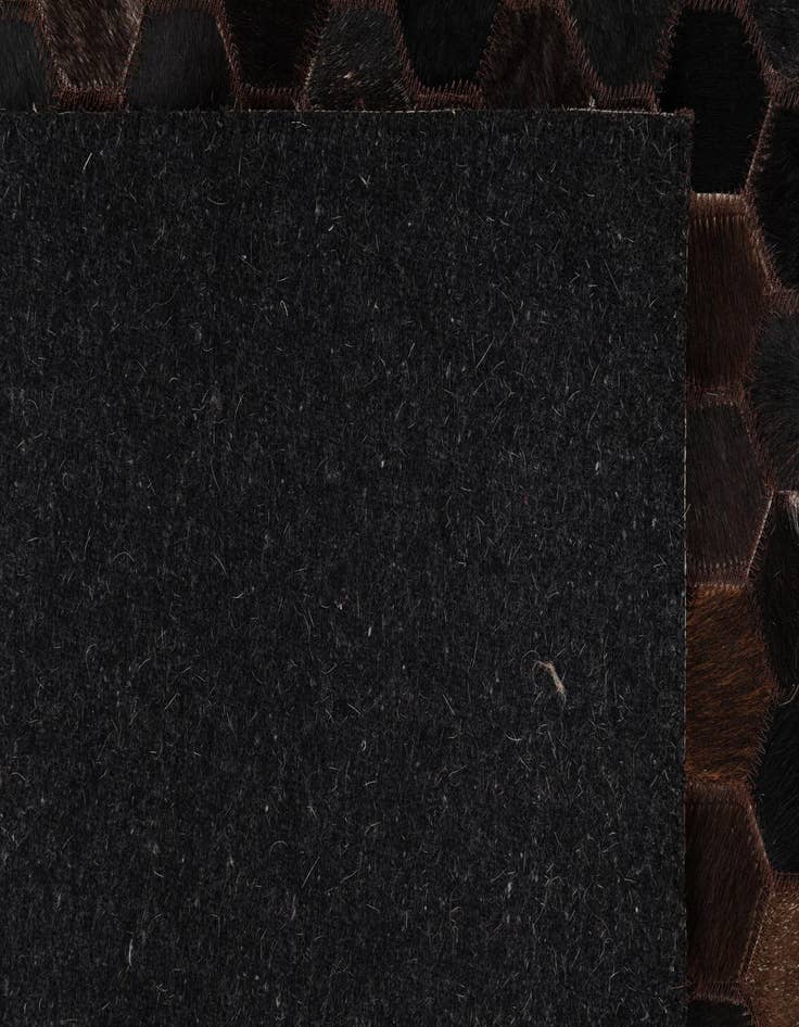 Detail image of  5' x 8' Cowhide Leather Rug