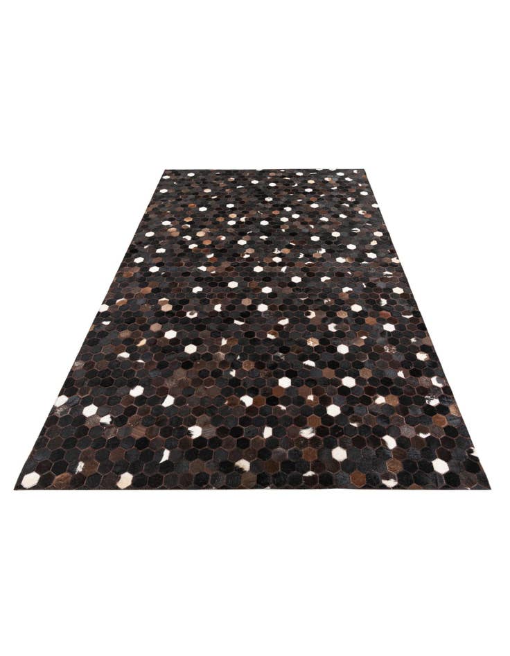 Detail image of  5' x 8' Cowhide Leather Rug