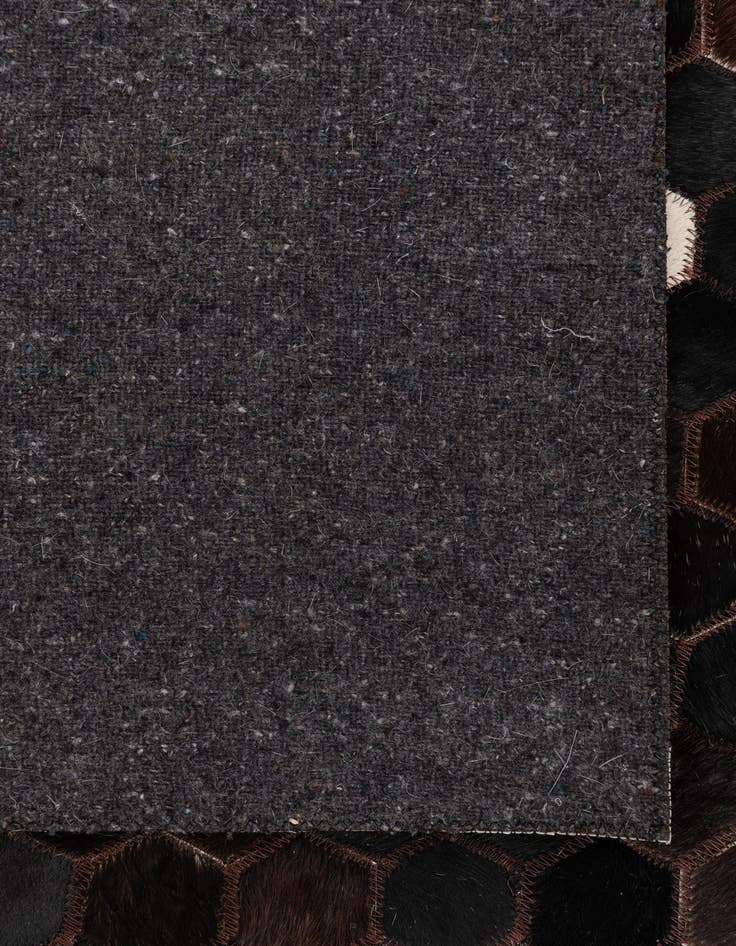 Detail image of  5' x 8' Cowhide Leather Rug