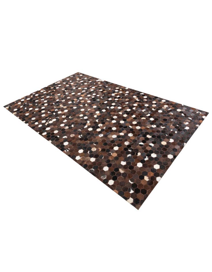 Detail image of  5' x 8' Cowhide Leather Rug