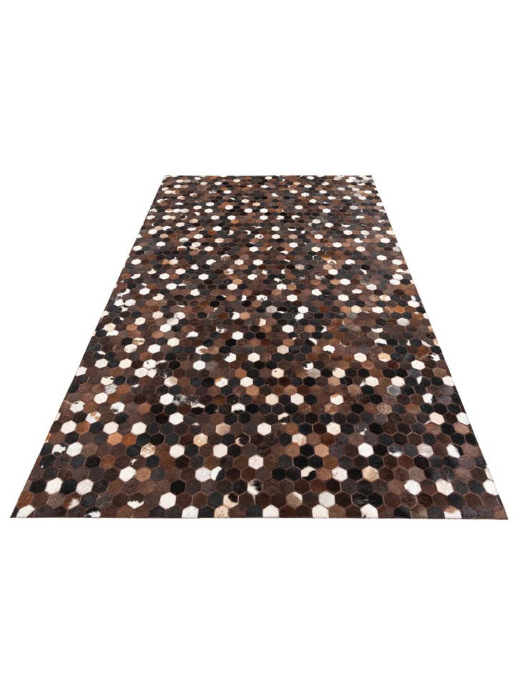 Detail image of  5' x 8' Cowhide Leather Rug