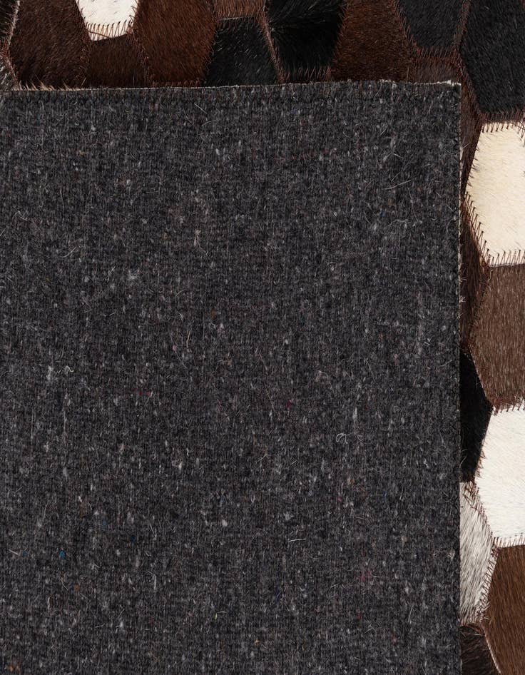 Detail image of  5' x 8' Cowhide Leather Rug