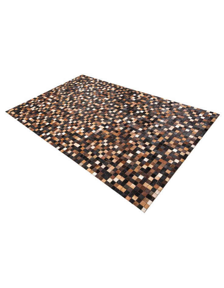 Detail image of  5' x 8' Cowhide Leather Rug