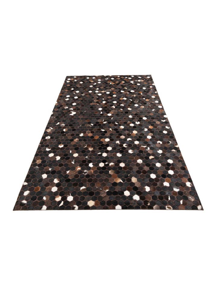 Detail image of  5' x 8' Cowhide Leather Rug