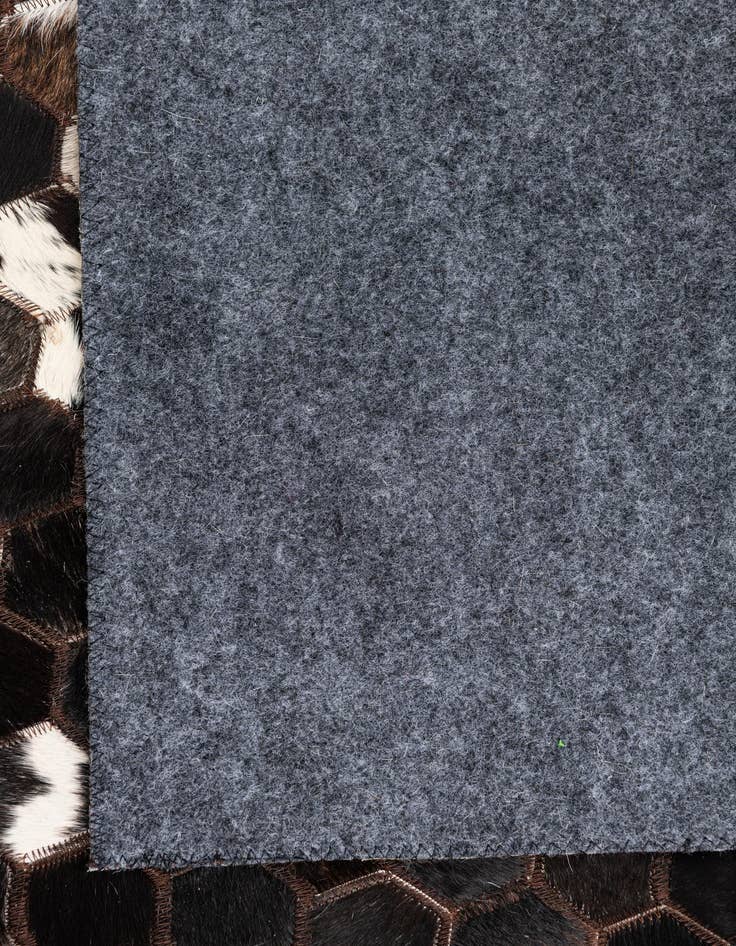 Detail image of  5' x 8' Cowhide Leather Rug