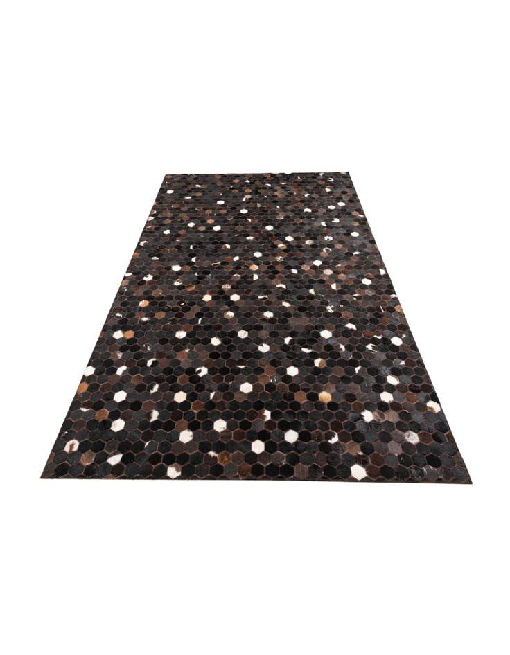 Detail image of  5' x 8' 2 Cowhide Leather Rug