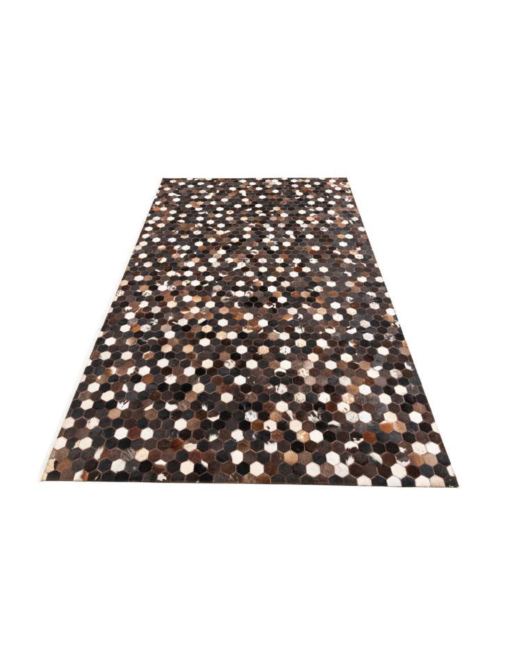 Detail image of  5' x 8' Cowhide Leather Rug