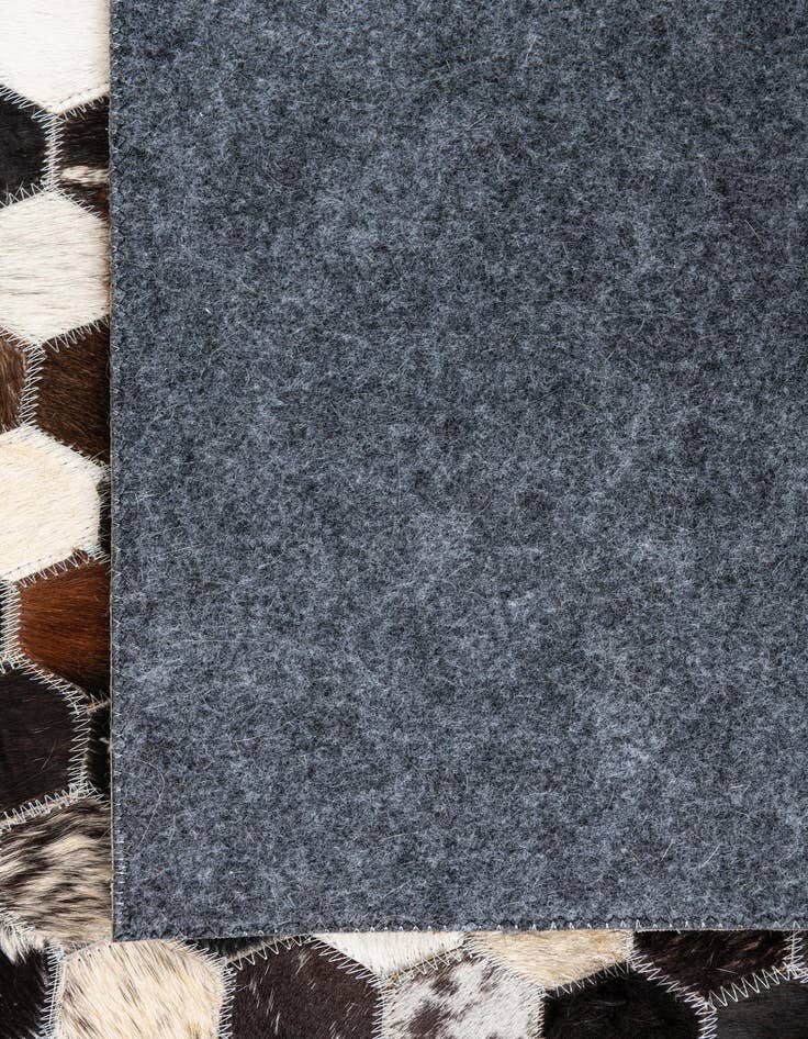 Detail image of  5' x 8' Cowhide Leather Rug