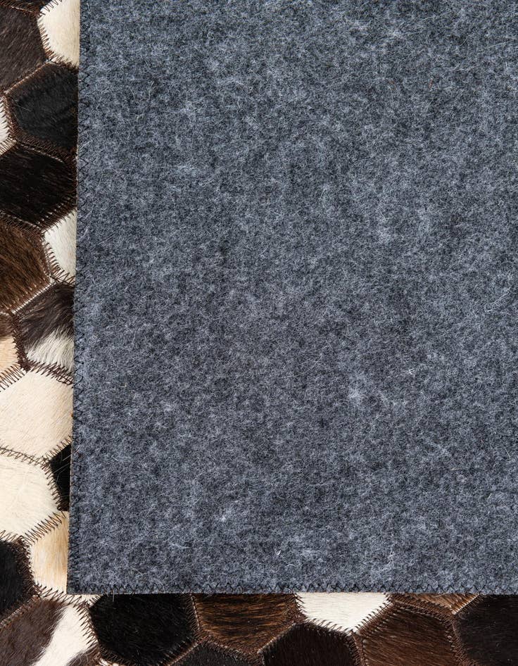 Detail image of  5' x 8' Cowhide Leather Rug