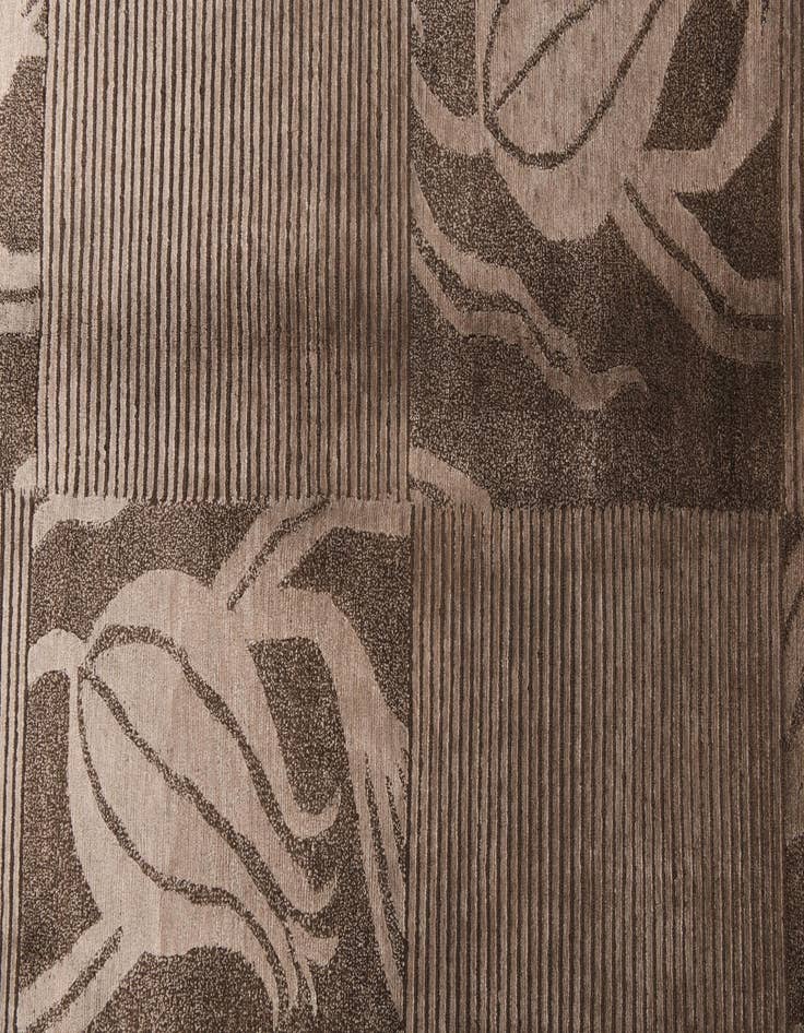 Detail image of  6' 9 x 10' 2  Hand Knotted Darya Wool Rug