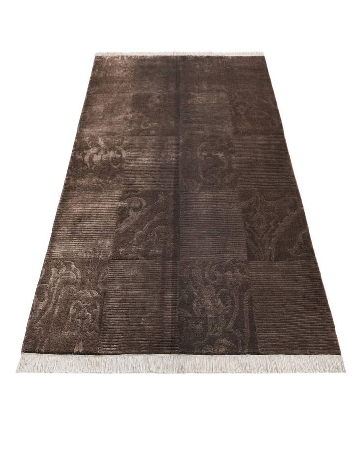 Detail image of  4' 11 x 6' 8  Hand Knotted Darya Wool Rug